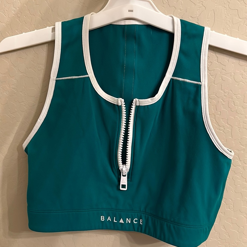 Balance Athletica Crop tank/ longline bra